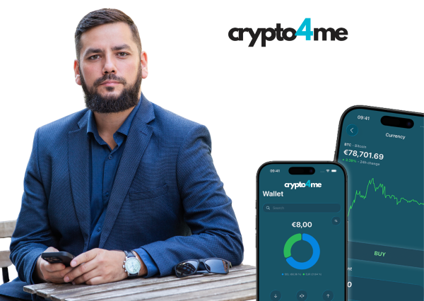Lee más sobre el artículo El servicio cripto licenciado crypto4me anuncia entra en el mercado Europeo